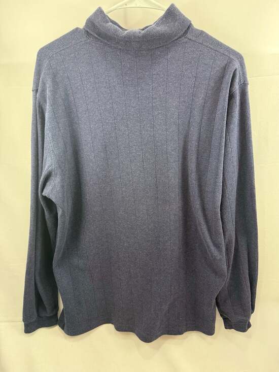 Vintage Brooks Brothers 100% Cotton Ribbed Turtleneck Sweater Shirt Collection M - Picture 9 of 15